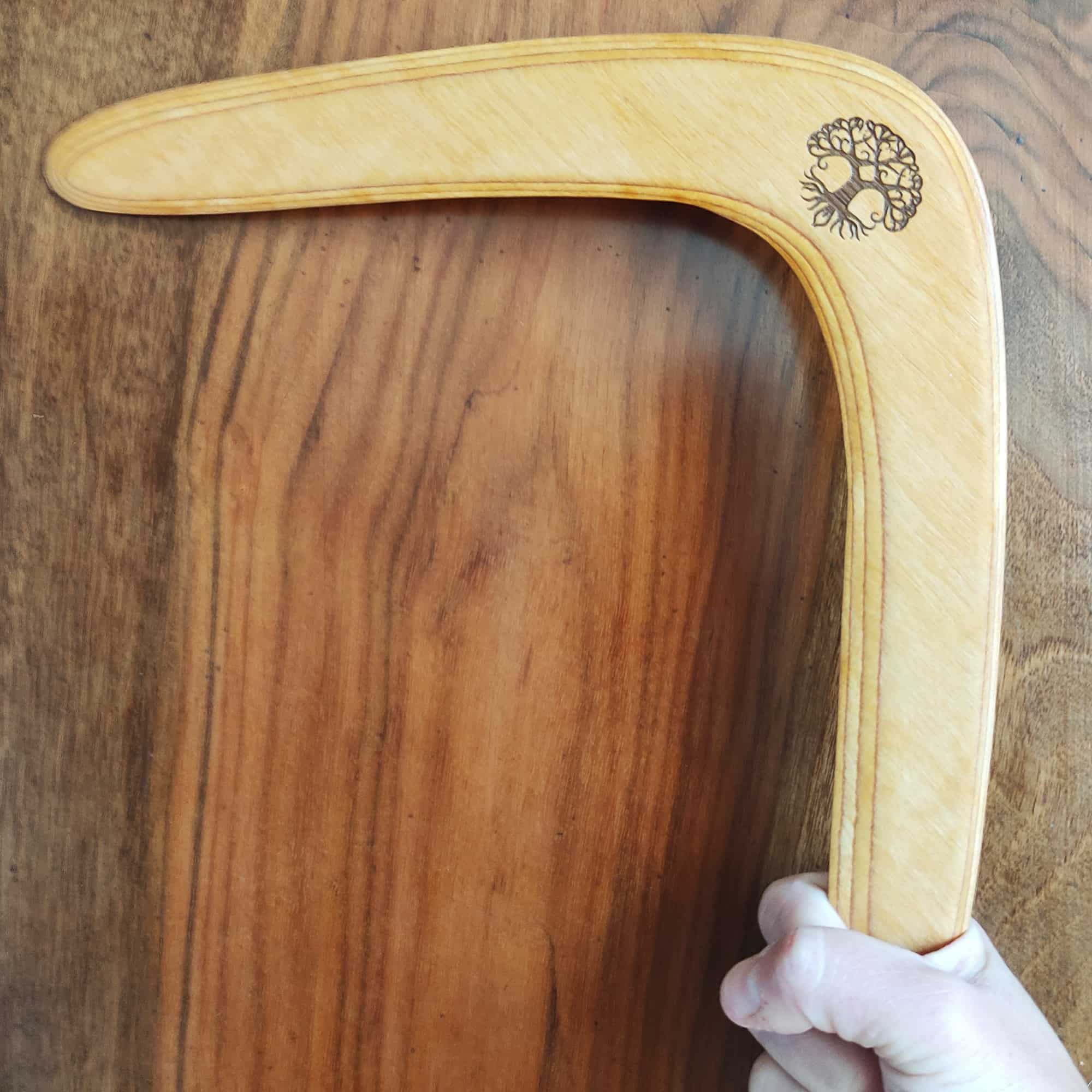 Custom Boomerang with Symbol & Quote - Image 5