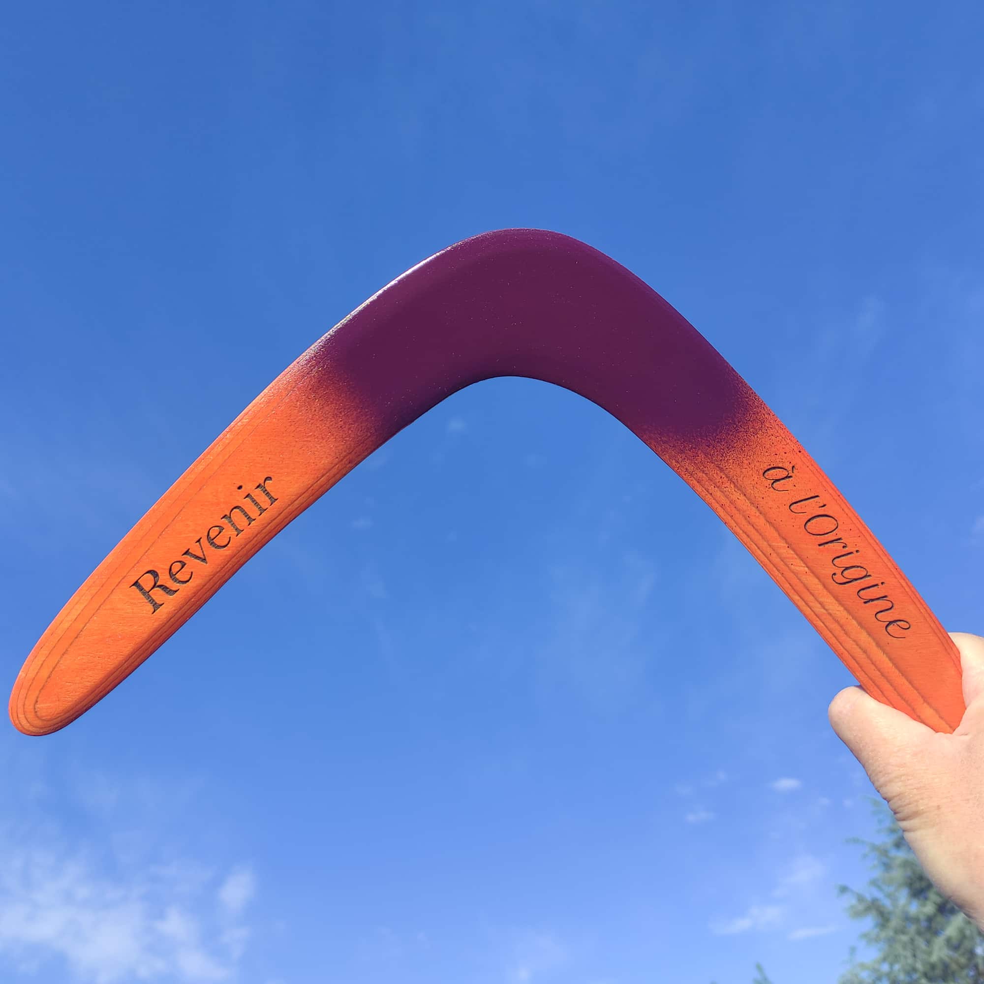 Custom Boomerang with Name or Logo - Image 4