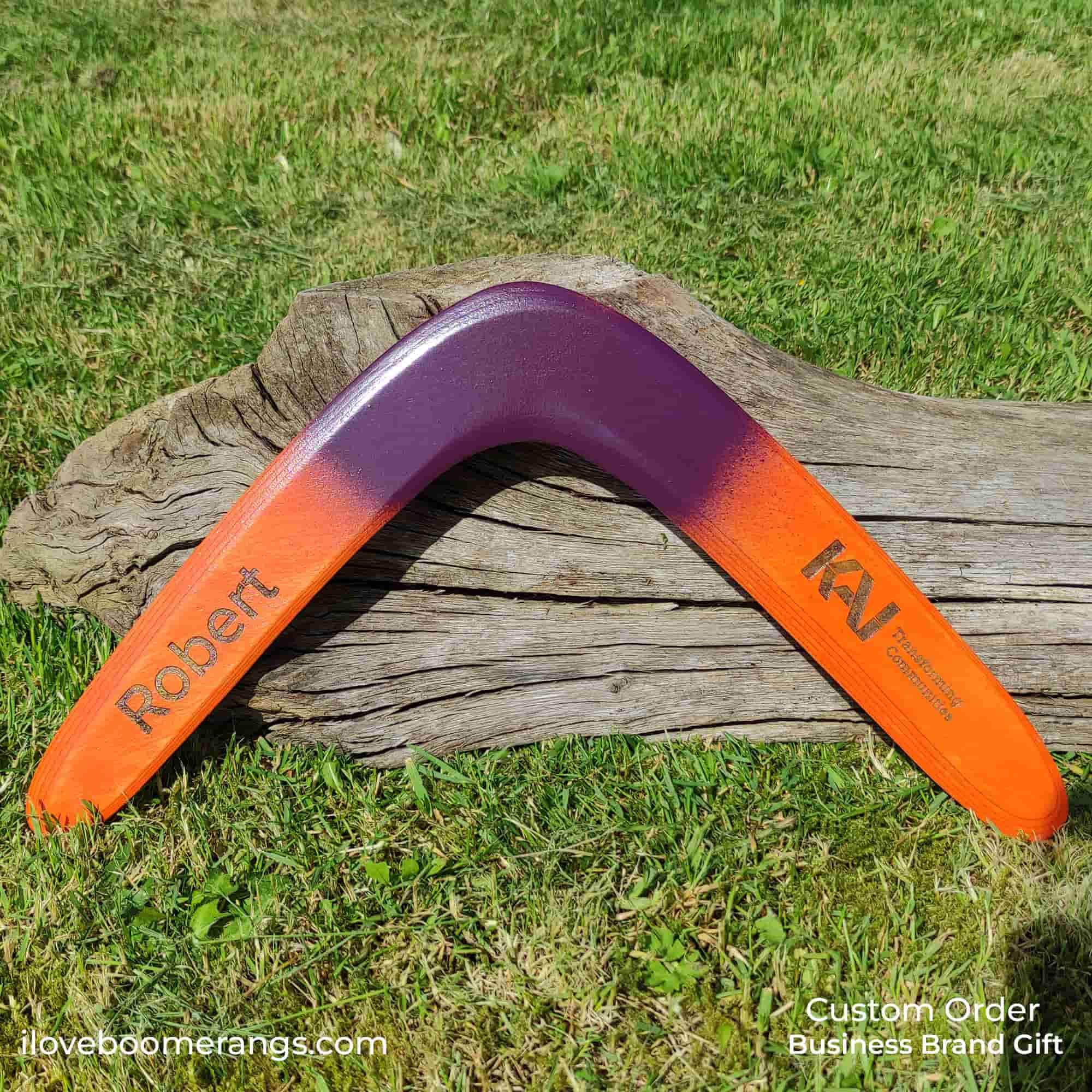 Custom Boomerang with Name or Logo - Image 7
